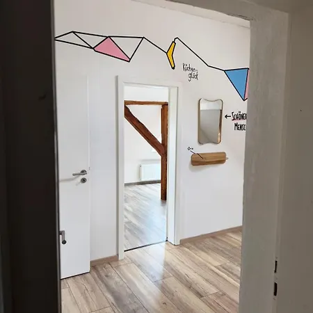 Gemuetliche Dachwohnung Mit Sandsteinfelsenblick *
